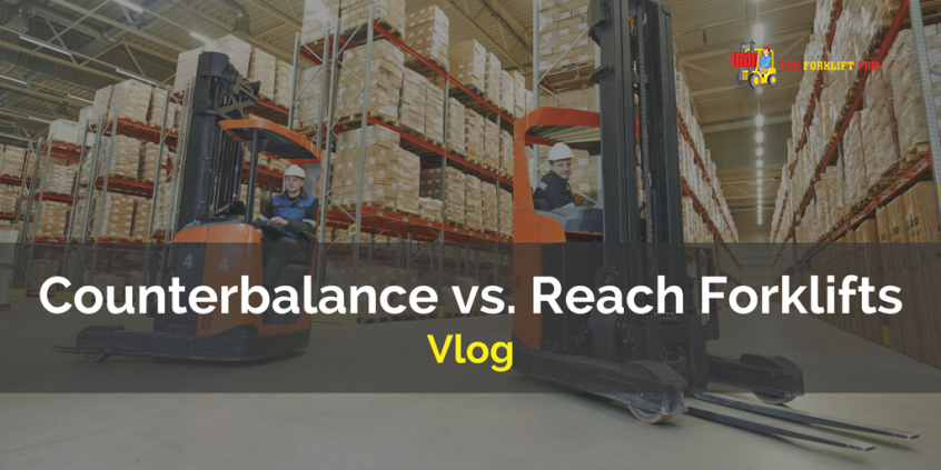 counterbalance vs reach forklifts