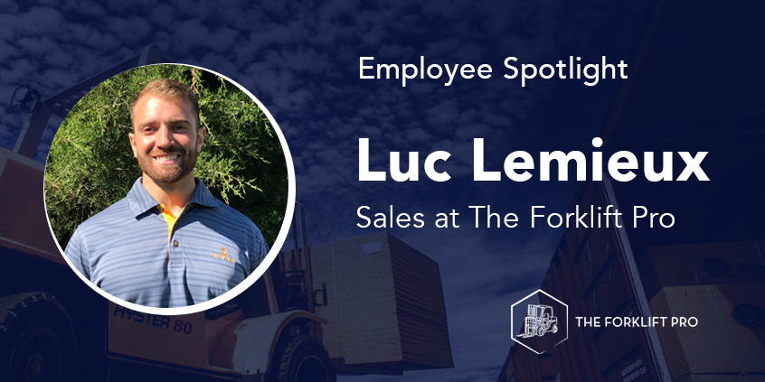 Luc Lemieux at The Forklift Pro