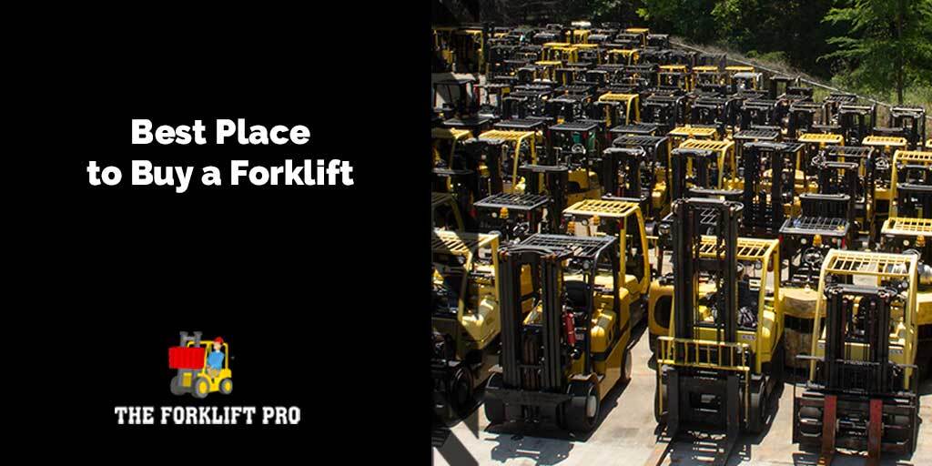 The best place to buy a forklift is The Forklift Pro