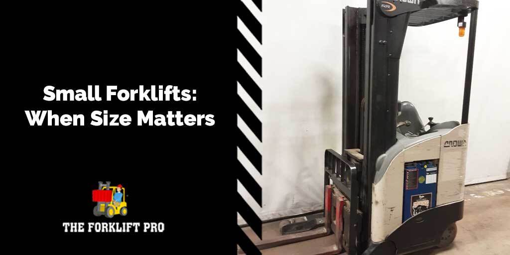 Small forklifts for sale at The Forklift Pro