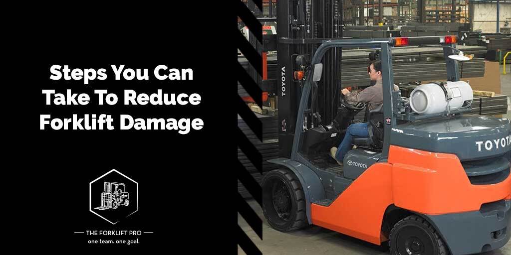 how to reduce forklift damage