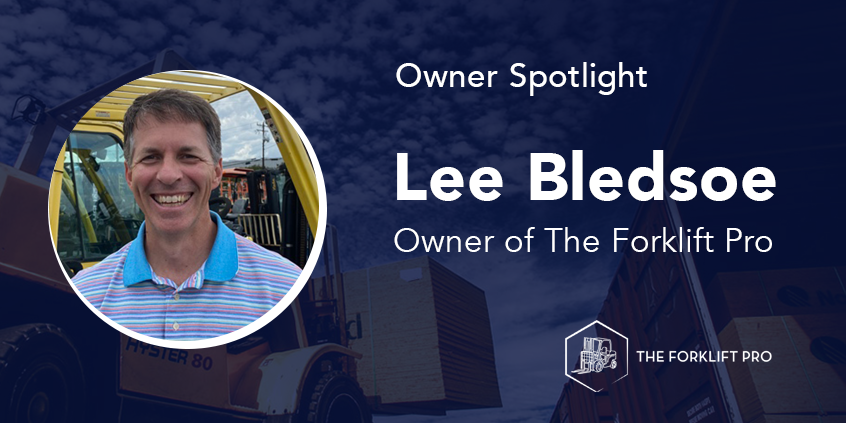 Lee Bledsoe at The Forklift Pro