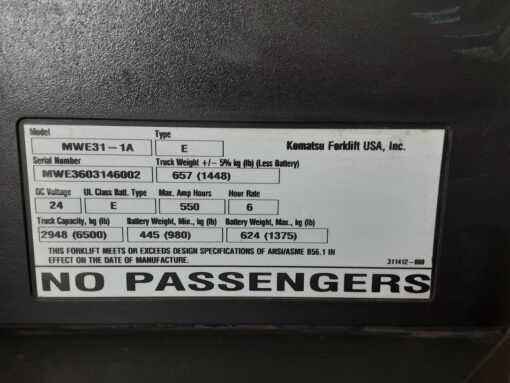 Komatsu 25201